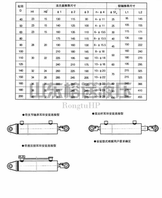 DG系列车辆用液压缸8