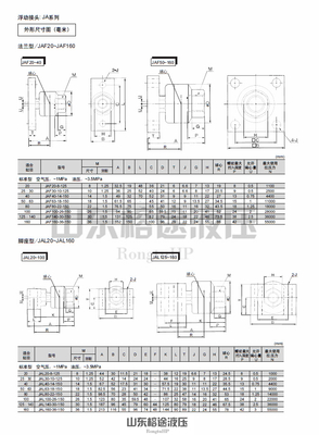 浮动接头标准型JA系列2