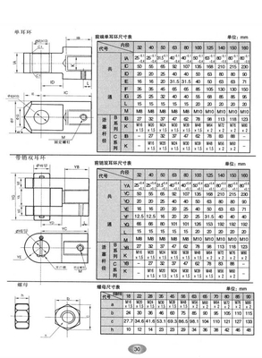 YG(W)系列拉杆式液压缸09
